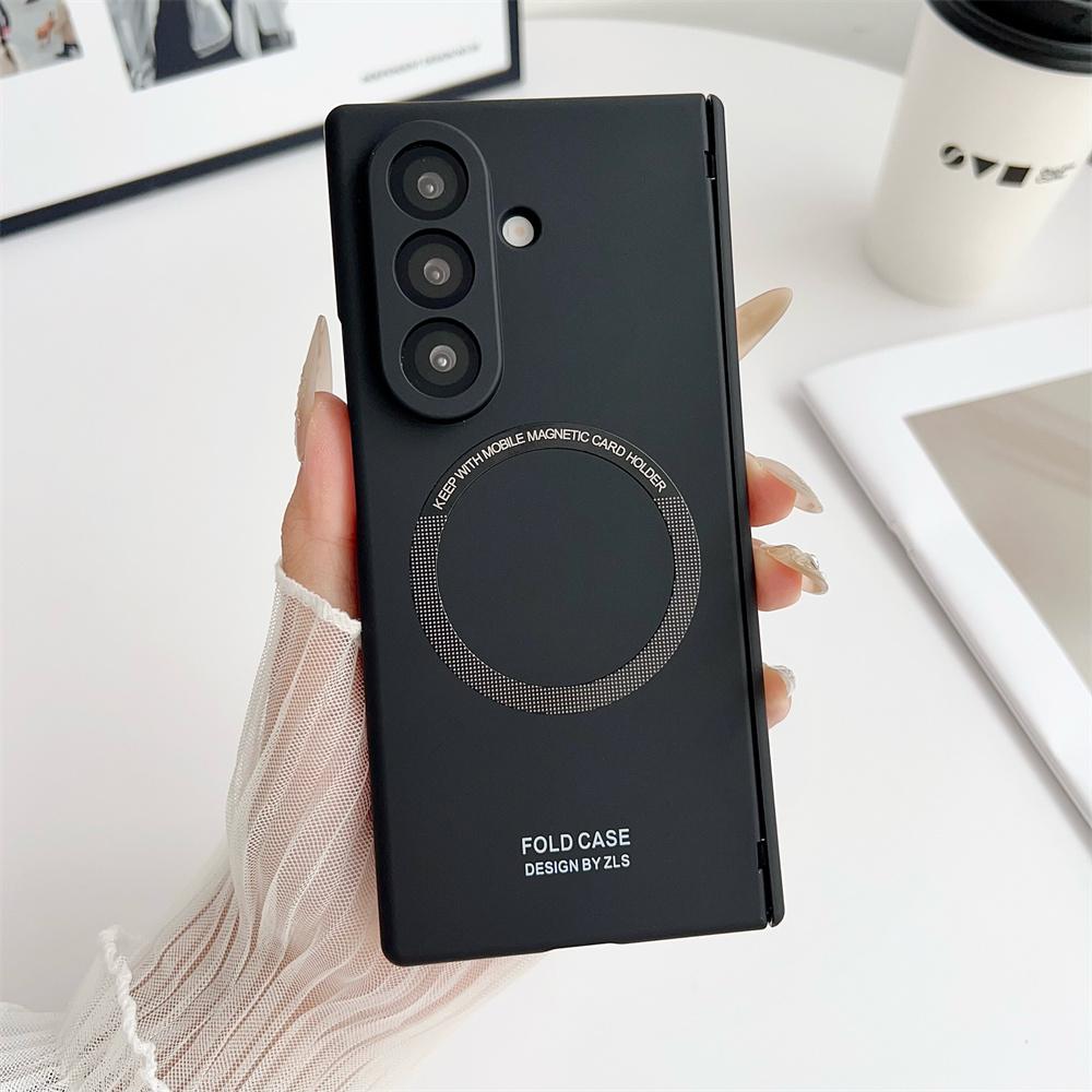 Для Samsung Galaxy Z Fold7 5G Чехол Твердый ПК Чехол для телефона Совместимый с MagSafe