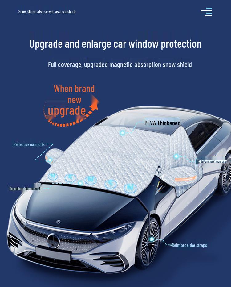 Автомобильный солнцезащитный козырек BYD: Защита лобового стекла, Теплоизоляция, Антифриз, Снежный чехол