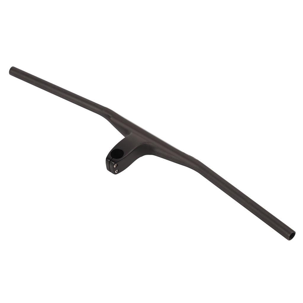 Велосипедный прямой руль из углеродного волокна с отрицательным углом 17 градусов, цельный прямой руль для горного и шоссейного велосипеда