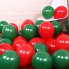 12-дюймовые толстые воздушные шары на канун Рождества – с принтом Санта-Клауса для украшения мероприятия в торговом центре