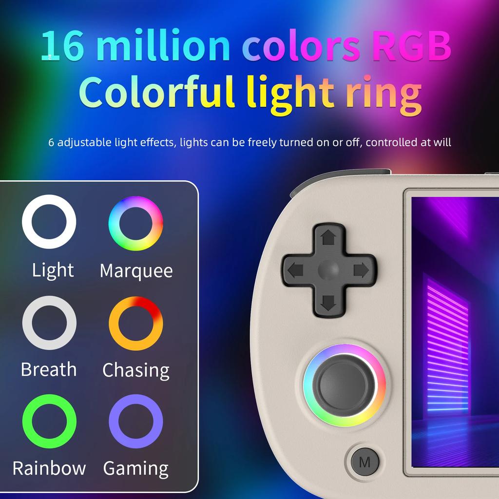 ANBERNIC RG40XX H RG40XXH Retro Handheld Game Console 64 Bit Linux 4.0''IPS Screen Supports 5G WiFi Bluetooth Output 256G PSP