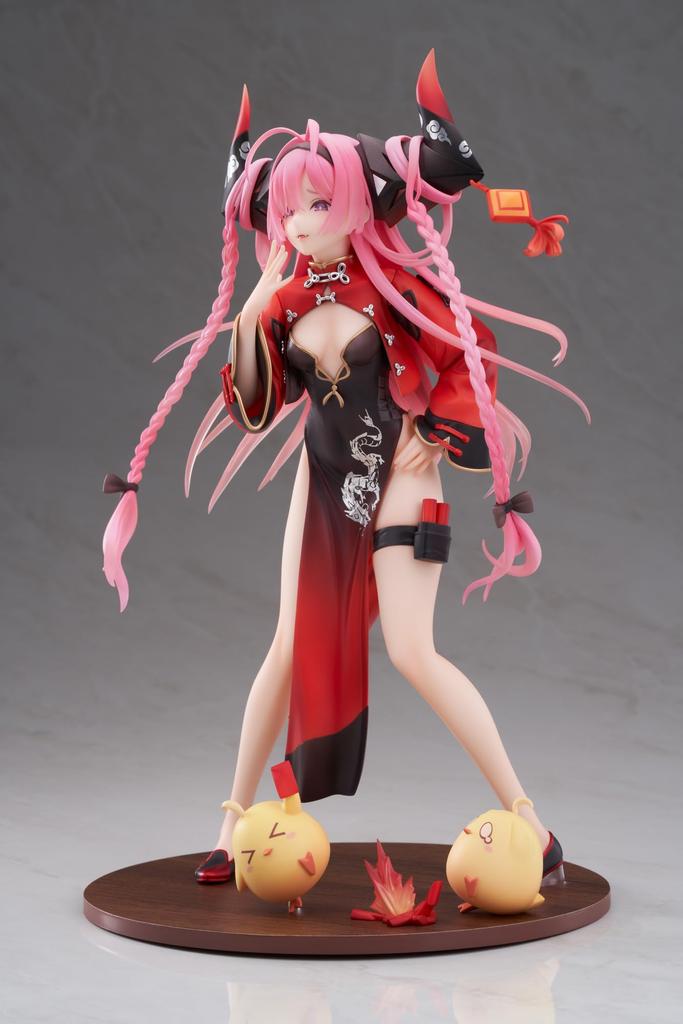 Azur Lane Принц Рупрехт Восхождение Драконьих Врат? Вер. Специальное издание с акриловой витриной, ПВХ и АБС расписанная готовая фигурка в масштабе 1/7