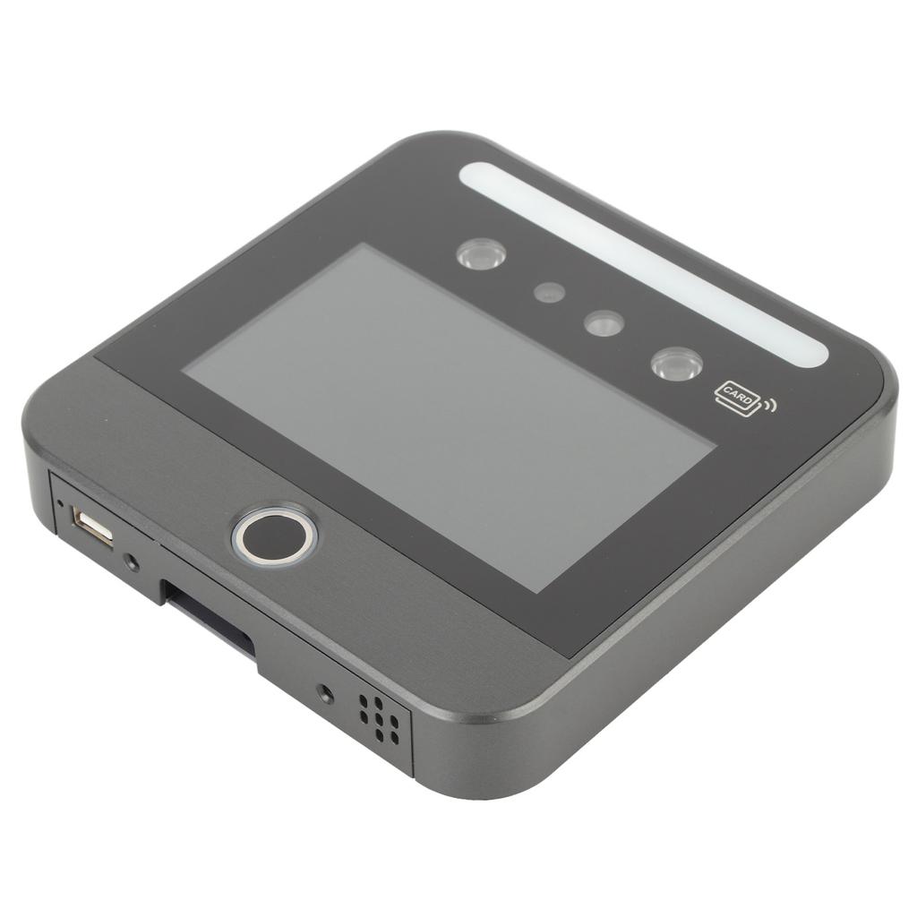 Учет рабочего времени сотрудников с 5-дюймовым сенсорным экраном, быстрое распознавание отпечатков пальцев и лиц, часы