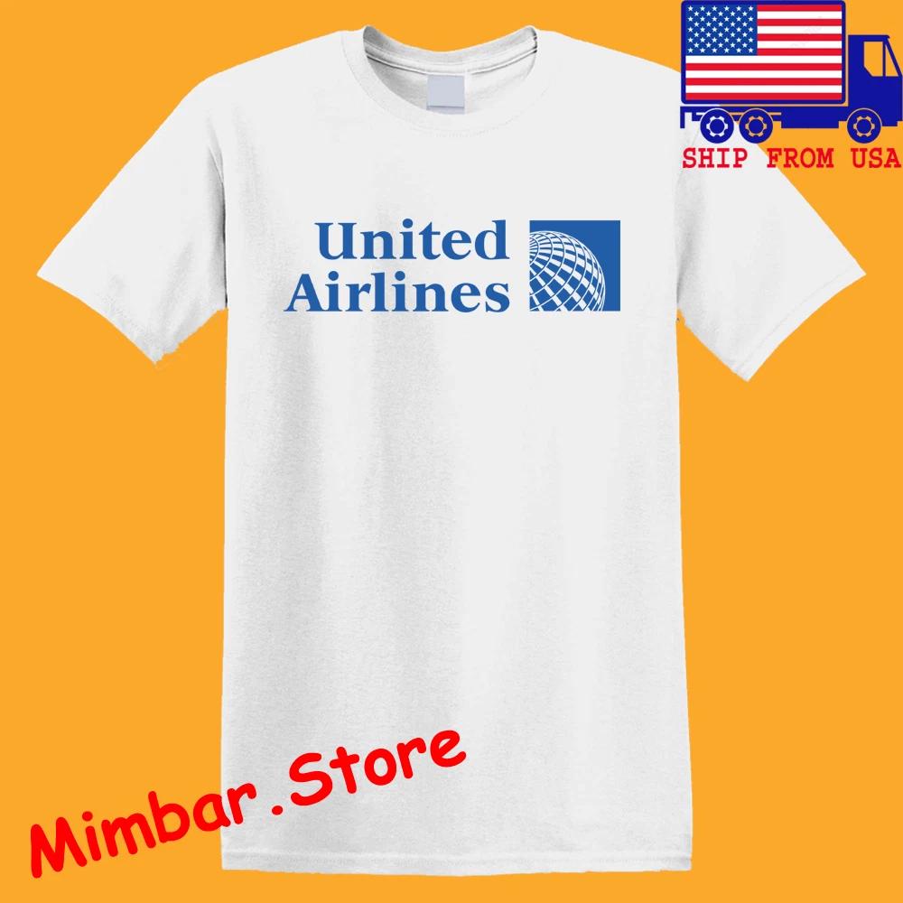 United Airlines Мужская Белая Размер S-5XL