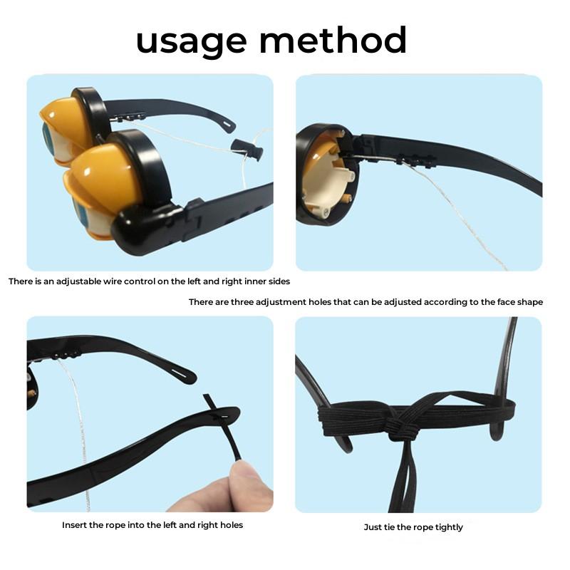 Короткое видео с сумасшедшими глазами, новый творческий подход, забавные и забавные очки, детские игрушки, игрушки-обманщики, игрушки интернет-знаменитостей