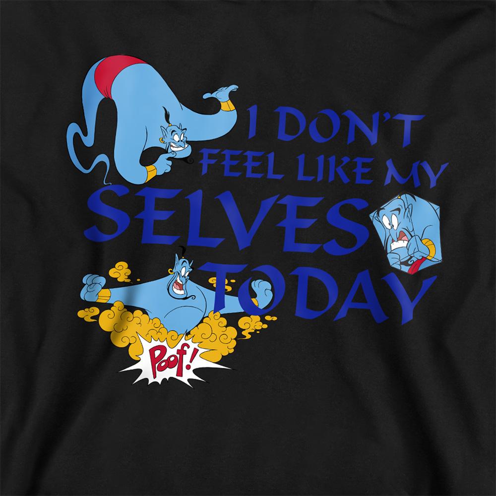 Aladdin Childrens/Kids I Don't Feel Like My Selves Today Genie Hoodie
