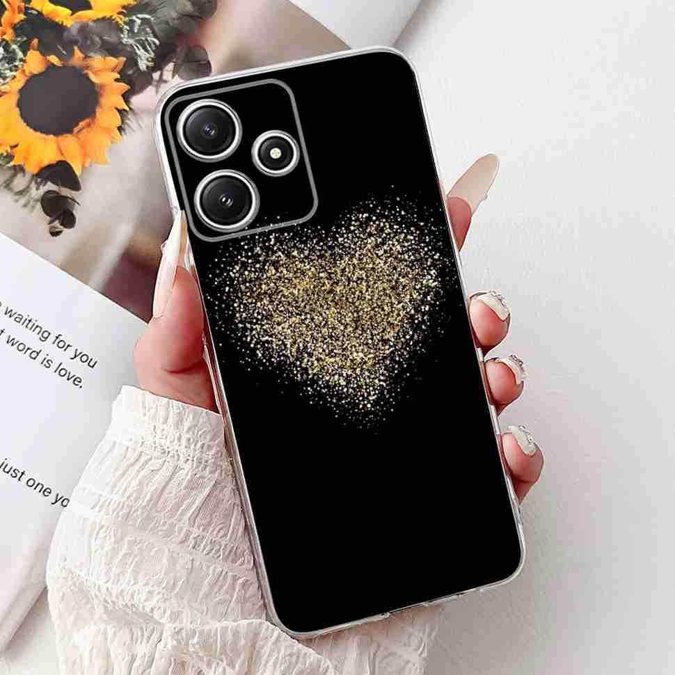 Чехол для Xiaomi Redmi Note 12R 5G Летний Маленькая Ромашка Лимон Мягкий Силикон ТПУ Чехлы Для Redmi Note12R NOTE12R 23076RA4BC Оболочка