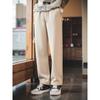 Light Luxury Old Money Style Acetate Merino Wool Straight-Leg Knit Casual Pants for Men, Spring and Autumn Pants, Export Men's Long Pants