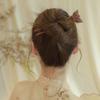 Wood Chinese Style Hairpin Butterfly Hanfu Headwear Exquisite Wooden Hair Stick  Girls