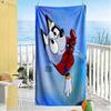 Bluey Beach Towel Soft Durable Quick-Dry Comfortable Lightweight Portable for Swimming,Beach,Camping, Travel, Beach Accessories,Gym