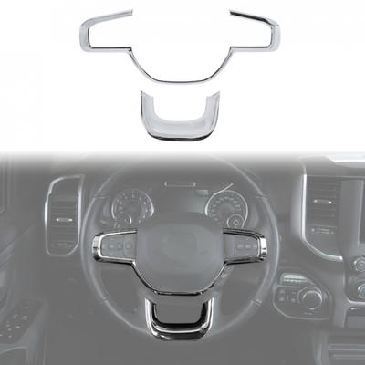 Хромированная накладка на рулевое колесо из АБС-пластика для Dodge Ram 1500 2018