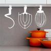AEE4-Подходит для миксера Kitchenaid, кухонного комбайна, крюк, вертикальный кронштейн-аксессуар, универсальный крючок для хранения кухонных аксессуаров