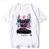 SChassis 13 SR20 Powered Classic TShirts Silvia S13 Criminal on Touge Drift King Style Japanese Race Car Tshirt Men JDM Tees
