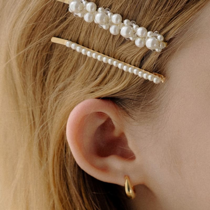 HAS HLD018 Bubble pearl hair pin set