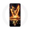 Case for Xiaomi Redmi Note 5 AI Dual Camera Vikings Series Season 6 Logo V Sword of Fire Black Background