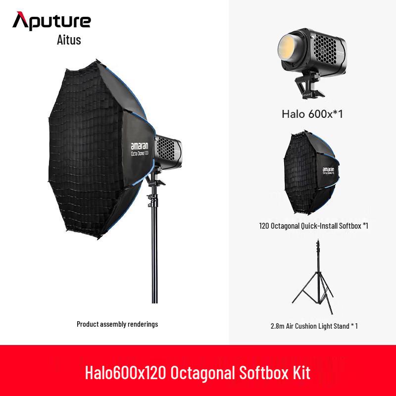 Aputure amaran Halo 600x Bi-Color LED Video Light