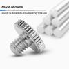 15PCS Silver Trumpet Replacement Screws Metal Instrument Accessory Screws  For Trumpet