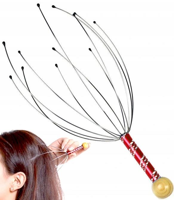 Ayurvedic Scalp Massager Relaxation Massage Improves Circulation