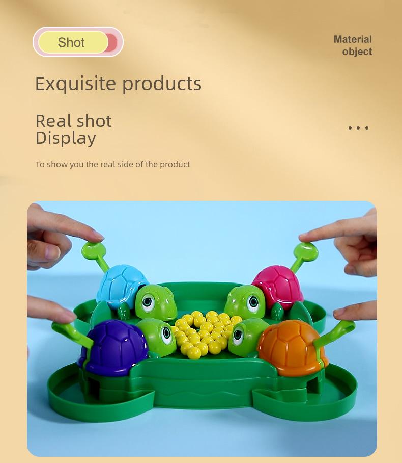 Игра «Черепашка жует бобы»: Интерактивная обучающая игрушка для родителей и детей
