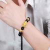 New Unisex Men Women Pixiu Attract Wealth Bracelets Wristband Good Luck Bangle Obsidian Stone Beads