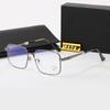 New Kejia European and American fashion metal sunglasses men's and women's sunglasses advanced sunscreen glasses