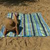 Picnic Beach Blanket 195x200 Red Checkered Pattern For Picnic Camping Mat