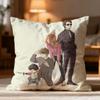 Popular KKotaro Lives Aloneed Cushion Cover Soft Washable Pillow Case Multi-Scene for Couch Bed Travel Office Use