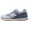 NB 574 Замша Низкие Беговые Кроссовки Унисекс Светло-Голубые ML574SEB
