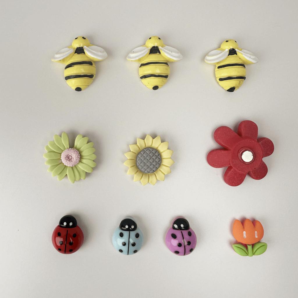 New 10pcs Adorable Refrigerator Magnets Durable & Strong Hold for Kitchen, Office & More - Versatile Home Decor Mothers Day Gift