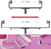 Fixed bracket 20 inch paint roller brush nylon silk hair roller brush 50cm medium hair adjustable movable bracket