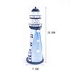 Ocean Flash Lighthouse Fishing Net Starfish Shell Metal Beacon Tower Ornaments