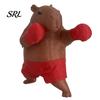 Compact Car Dashboard Decor Boxing Capybara Figurine, Funny Boxer Desktop Ornament for Stress Cute Desk Accessories Relief, Animal Statue Home Office