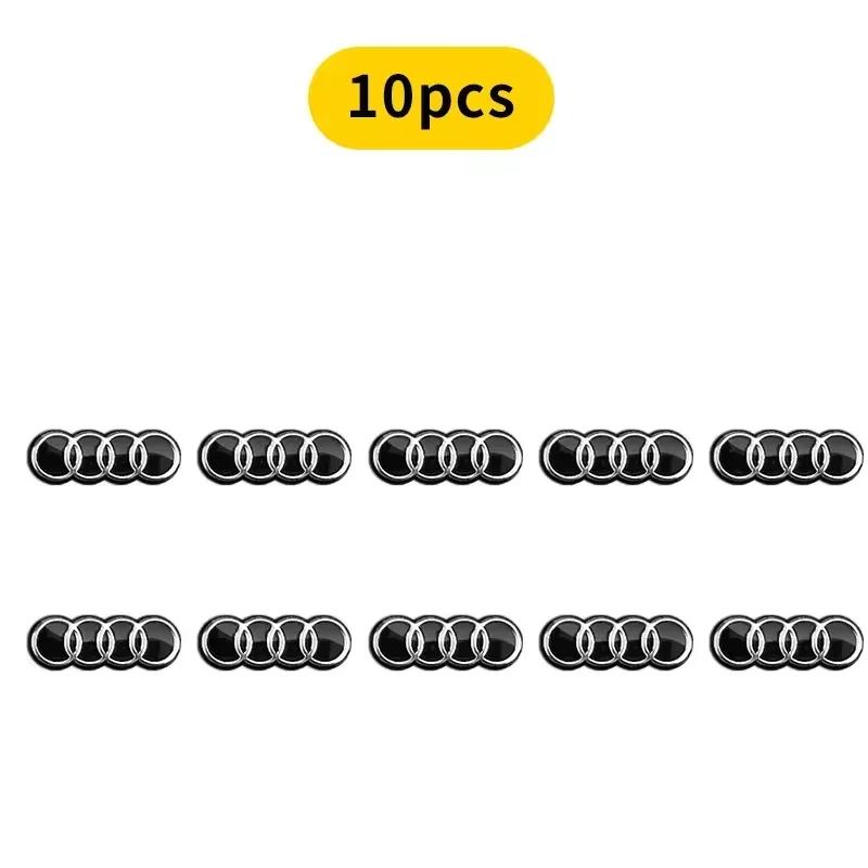 2026 Car Control Key Logo Badge Emblem Sticker Accessories For 4UYUE A4 A3 A5 A6 A7 A8 Q3 Q5 Q7 Q8 B5 B6 B7 B8 B9 Q7 8P 8V 8L