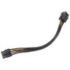 6-контактный на 8-контактный Pci-E кабель-удлинитель преобразователя питания для видеокарты Графический адаптер Кабель-адаптер с питанием