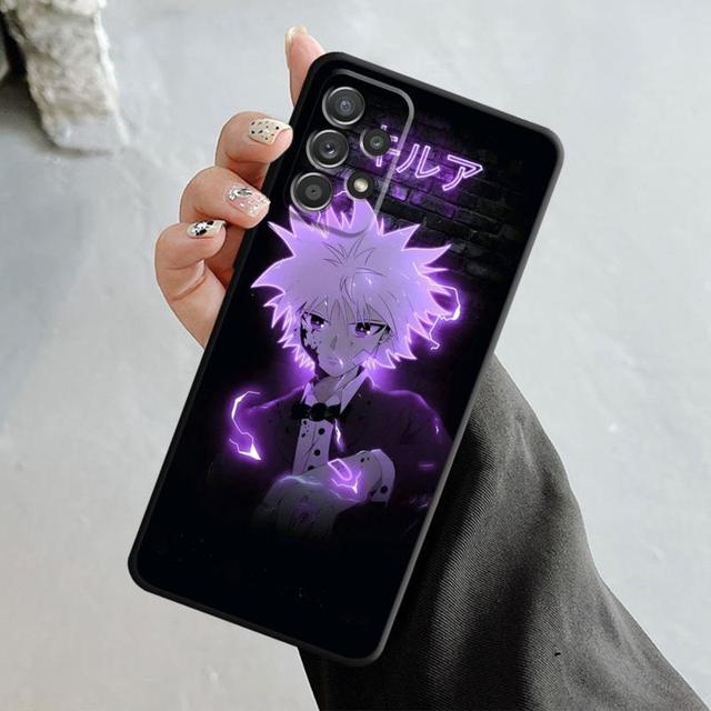 Чехол Hunter × Hunter Killua Zoldyck для Samsung Galaxy A14 A73 A53 A71 A51 A31 A33 A22 A12 A21s A13 A32 A52s A72 A52 A23
