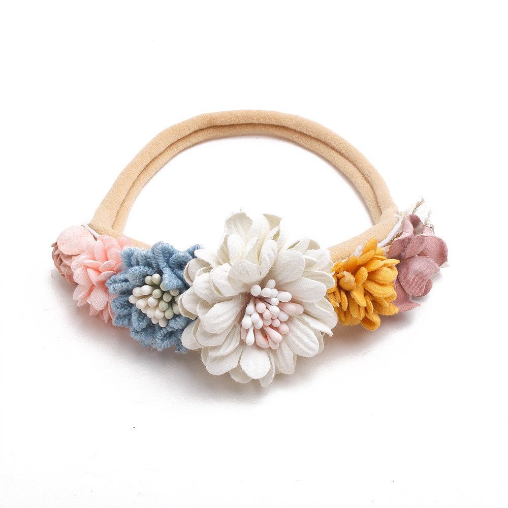 Cute Kids Accessories Headwear Toddler Headband Newborn Head Flower Baby Headband Hair Band