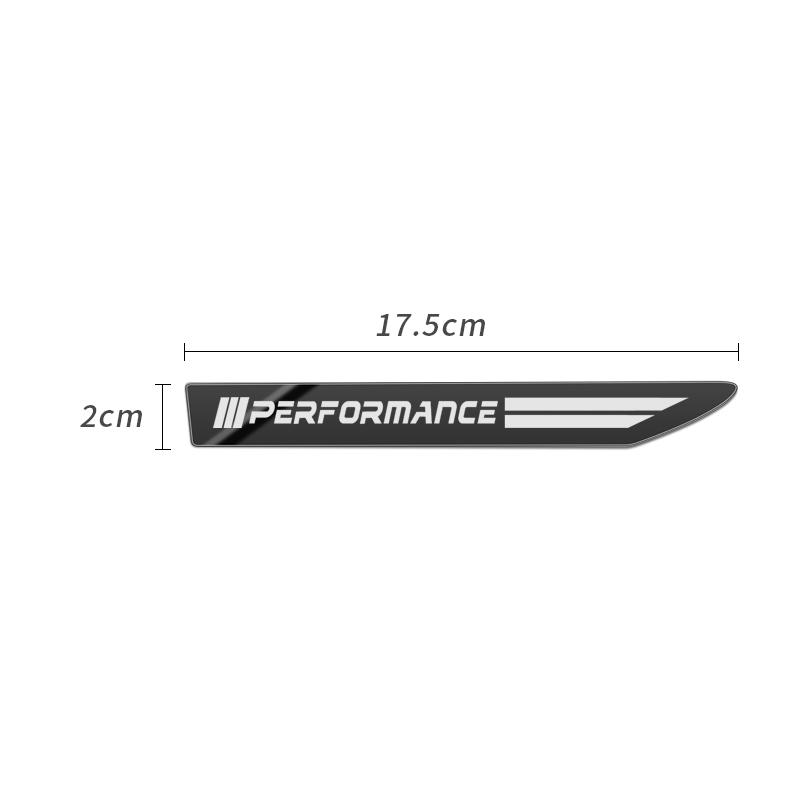 2PCS Stainless Steel Side Wing Badge Emblem Fender for BMW E36 E39 E46 E60 E90 E90 F01 F10 F30 E93 G20 G21 G01 X6 X5 X3