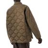 Uniqlo X White Mountaineering Коллаборация Осень/Зима 23 Модная Приталенная Повседневная Для Поездок На Работу Стойка Воротник Теплая Пуховая Куртка Унисекс Верхняя Одежда Коричневый 459677-35