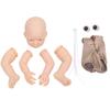 Имитация неокрашенной куклы Reborn Kit виниловая незаконченная детская кукла набор деталей формы 18 дюймов