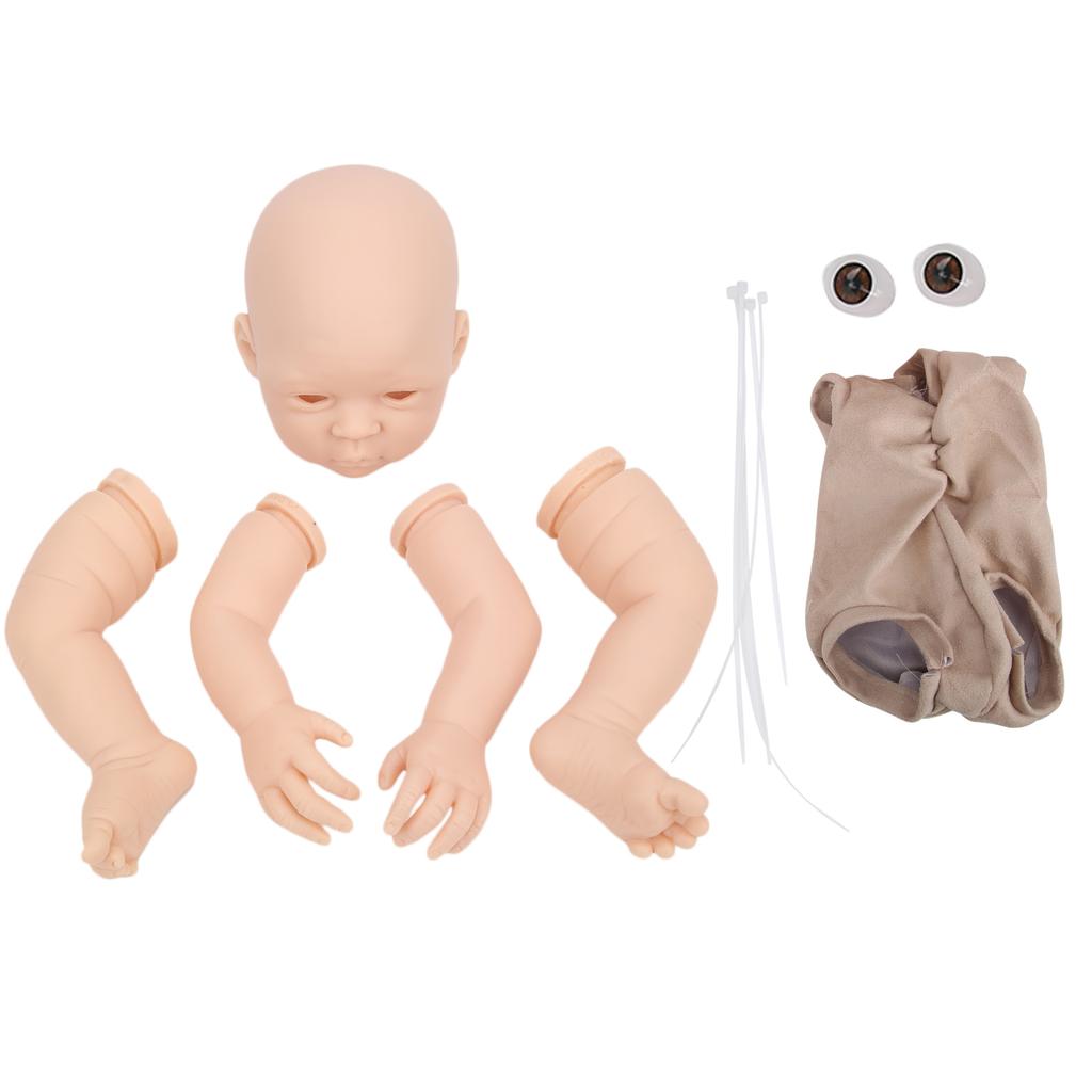 Имитация неокрашенной куклы Reborn Kit виниловая незаконченная детская кукла набор деталей формы 18 дюймов