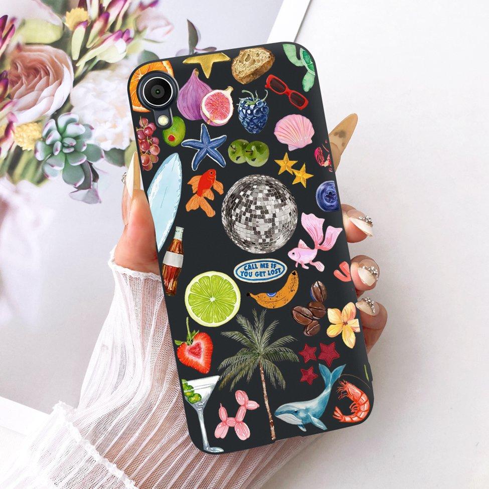 Black Cover For Asus ZenFone Live L2 Case ZA550KL Cute Cat Fashion Butterfly Funny 2D Painted Casing For Asus ZenFone L2 Live