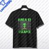 Vintage Ufo Aliens Graphic Print For Unisex Unisex Couple Fashion Tshirt Casual Summer Tee Perfect For Everyday Wear