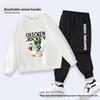 Minecraft Chicken Jockey Kids Sweatsuit Set HD Print Autumn 2-piece for Boys and Girls Set Crewneck Breathable Polyester No Hood Casual Kids Outfit