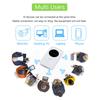 Portable WiFi Hotspot Device Easy Setup 300Mbps 10 Devices Support 4G LTE Mobile Hotspot with SIM Card Slot for Business Trips