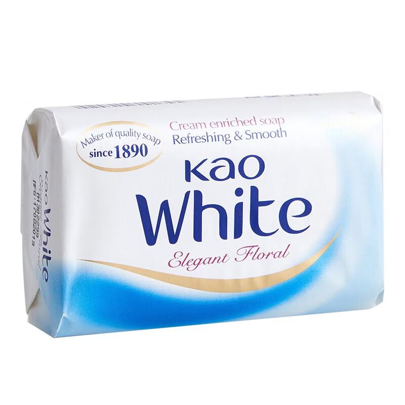 KAO Мыло для ванны с ароматом молока, 130 г x 3 куска