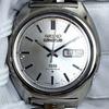 SEIKO WorKing Seiko 5ACTUS SS 23 Jewels Automatic Silver Dial Bracelet Vintage Watch 6106-7520 Day-Date