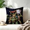 Game Mutant And Ninja Turtles  Pillow Gift Home Office Decoration Bedroom Sofa Car Cushion Cover case 45x45