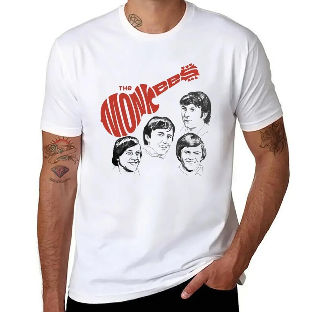 Monkees T-Shirt Short sleeve tee heavyweights kawaii clothes Men's t-shirts