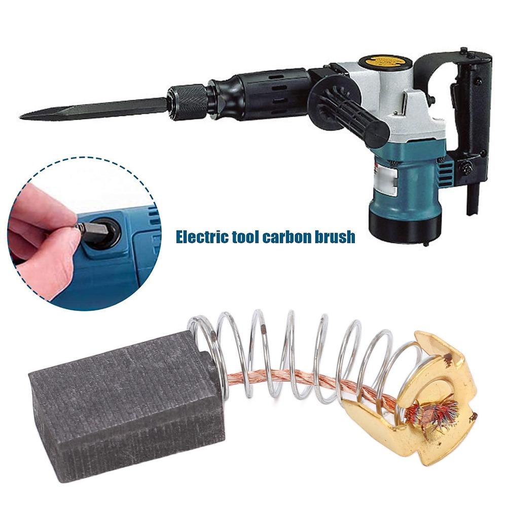 20pcs 6x10x15mm Size Motor Carbon Brushes Angle Grinder Carbon Brushes For Power Tools