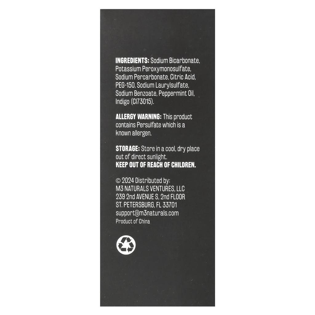 M3 Naturals, Retainer Cleaner, Extra Strength, Mint, 60 Tablets